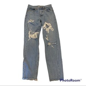 Levi’s Wedgie Distressed Jeans